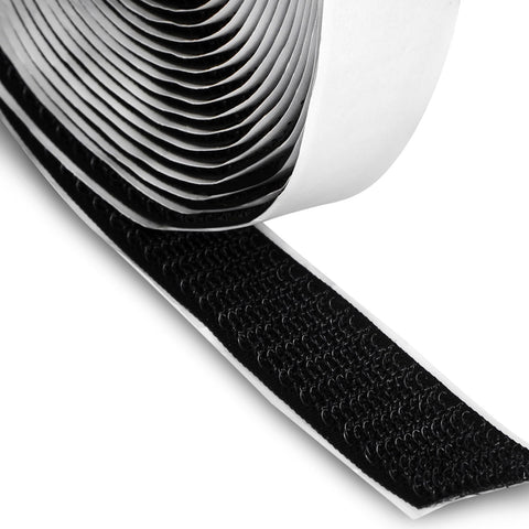 Klettband selbstklebend - 20mm breit - auf 5m Rollen