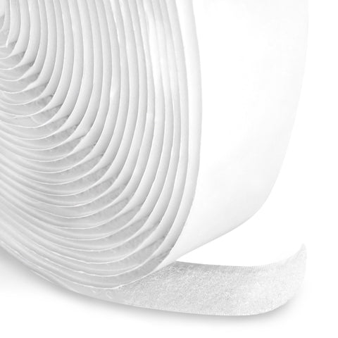 Klettband selbstklebend - 20mm breit - auf 5m Rollen