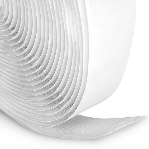 Klettband selbstklebend - 20mm breit - auf 5m Rollen