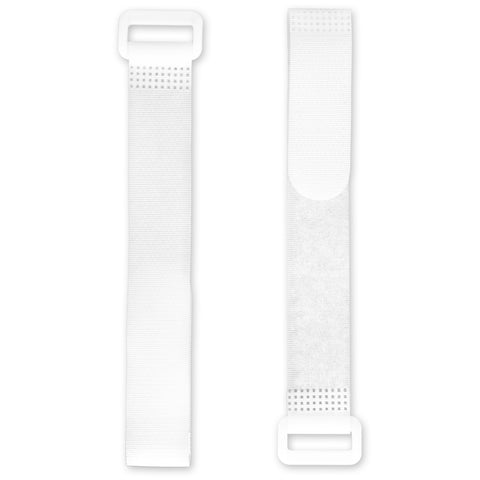 Klettkabelbinder mit Schnalle - wiederverschließbare Klettband Kabelbinder